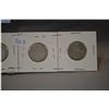 Image 2 : Lot of five Canadian silver quarters