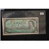 Eleven Canadian one dollar bills all dated 1967
