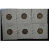 Image 2 : Ten Canadian dimes dated 1919-1929