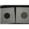 Image 2 : Two Silver Coins, 1906 5 Cent and 1940 10 Cent
