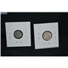 Image 2 : Two Silver 5 Cent Coins 1907 and 1941