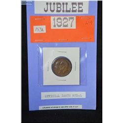 Official issue medal, 1927 Canada's Diamond Jubilee