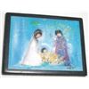 Image 1 : DEGRAZIA MAGNET SIGNED "DEGRAZIA" *INDIAN FAMILY* FROM FAMOUS PAINTING!! MAGNET CAME OUT OF SAFE!!