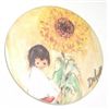 Image 1 : DEGRAZIA MAGNET SIGNED "DEGRAZIA" *INDIAN GIRL W/SUNFLOWER*!! MAGNET CAME OUT OF SAFE!!