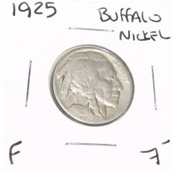1925 BUFFALO NICKEL RED BOOK VALUE $7.00+ *NICE EARLY FINE GRADE*!! BUFFALO NICKEL CAME OUT OF SAFE!