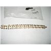 Image 1 : VINTAGE RARE-VERY UNIQUE *TRIFARI* GOLD BRACELET STAMPED *TRIFARI*!! BRACELET CAME OUT OF SAFE!!