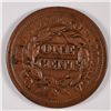 Image 2 : 1851 LARGE CENT VF/XF