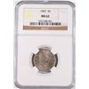 Image 1 : 1907 V-NICKEL NGC MS-62