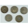 Image 1 : 1868-72 SHIELD NICKELS MOSTLY GOOD-FINE
