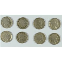 1918-P,S, 19-P,D,S, & 20-P,D,S BUFFALO NICKELS MOSTLY F-VF