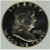 Image 2 : 1963 FRANKLIN HALF DOLLAR NGC PF-68 CAMEO