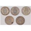 Image 2 : (5) BARBER DIMES (03, 03-O, 04, 05-S, 06)