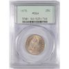 Image 1 : 1876 SEATED QUARTER PCGS MS-64 OGH