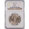 Image 1 : 1944-S WALKING LIBERTY HALF DOLLAR NGC MS-63