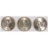 Image 2 : 1954 (P, D, S) WASHINGTON/CARVER COMMEN HALF DOLLARS CH BU