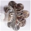 Image 1 : ORIGINAL GEM BU ROLL OF 1964-D WASHINGTON QUARTERS ( 40 ) COINS