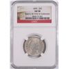 Image 1 : 1895 BARBER QUARTER, NGC AU-58  W. 57th ST. COLLECTION