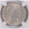 Image 2 : 1895 BARBER QUARTER, NGC AU-58  W. 57th ST. COLLECTION