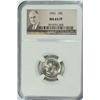 Image 1 : 1961 ROOSEVELT DIME, NGC MS-65 FULL TORCH!  RARE!