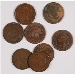 (8) INDIAN HEAD CENTS (78, 79, 80, 81, 82, 83, 94, 09)