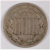 Image 2 : 1879 THREE CENT NICKEL F/VF