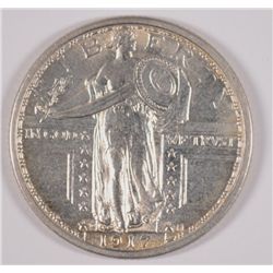 1917-D I STANDING LIBERTY QUARTER MS-63