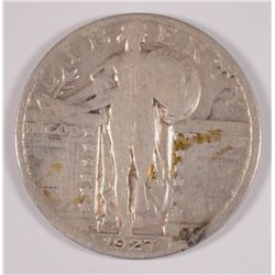 1927-S STANDING LIBERTY QUARTER VG/F