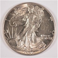 1946 WALKING LIBERTY HALF DOLLAR CH BU
