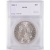 Image 1 : 1880-O MORGAN SILVER DOLLAR, SEGS MS-62 NICE!