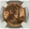 Image 2 : 1938 LINCOLN CENT, NGC MS-66 RED GEM!!