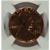 Image 2 : 1966 SMS LINCOLN CENT, NGC MS-67 RED