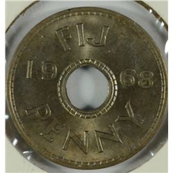 1968 FIJI PENNY