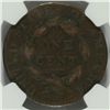Image 3 : 1820 LARGE CENT NGC FINE DETAILS