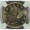 Image 2 : 1883 N/C V-NICKEL NGC MS-63