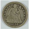 Image 1 : 1847 SEATED DIME VG/G