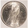 Image 2 : 1922 PEACE DOLLAR CH BU (MAJOR MINT ERROR-CLIP)