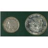 Image 3 : 1940 WALKING LIBERTY HALF DOLLAR & 1990 SILVER AMERICAN EAGLE