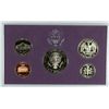 Image 9 : (5) PROOF SETS (57, 80, 92, 93, 01)