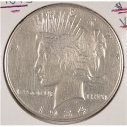 1934-S PEACE DOLLAR VF