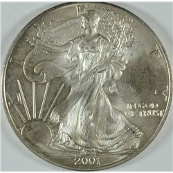 2001 SILVER AMERICAN EAGLE