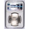 Image 2 : 2014 BASEBALL HALL OF FAME SILVER DOLLAR, NGC MS-70!  WOW!!