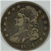 Image 1 : 1834 CAPPED BUST HALF DOLLAR, VF/XF