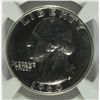 Image 2 : 1960 WASHINGTON QUARTER, NGC PROOF-67