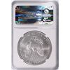 Image 4 : 2003 AMERICAN SILVER EAGLE, NGC MS-69!