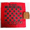 Image 1 : Vintage WWII Era Travel Checkers Board Game Portable