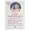 Image 1 : US Food Administration WWII Little Americans Ad Poster
