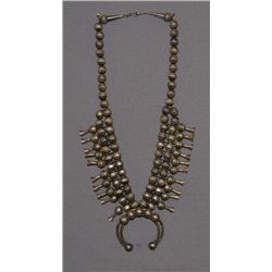 NAVAJO SQUASH BLOSSOM NECKLACE