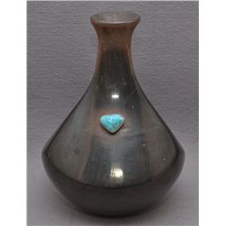 SAN ILDEFONSO POTTERY VASE