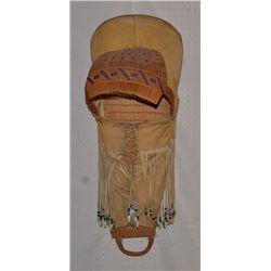 PAIUTE BASKETRY CRADLE