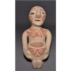 TESUQUE POTTERY RAIN GOD